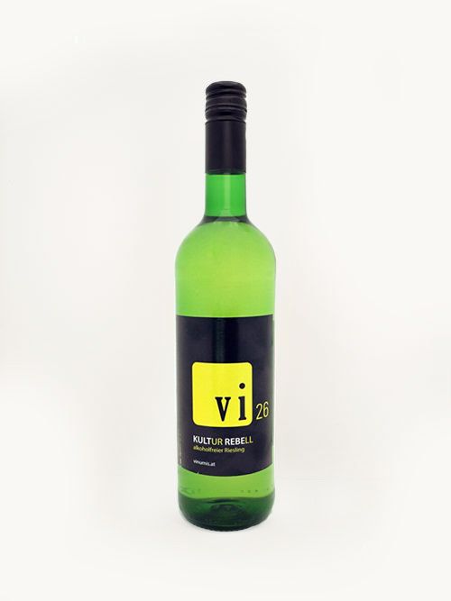 Weinflasche VI 26 Riesling Kultur Rebell